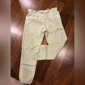 Light Lime Colored Sweat Pants